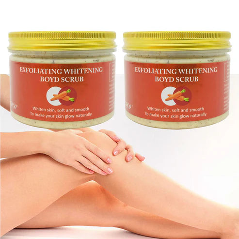 Gluta Co Carrot Glutathione+ Exfoliating Whitening Body Scrub