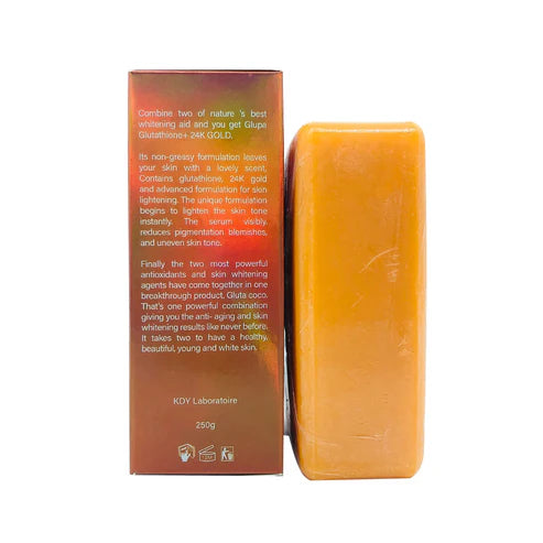 Gluta CoCo Carrot Whitening Soap