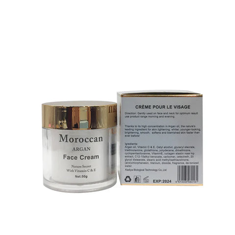 Moroccan Argan Oil Brightening Face Cream