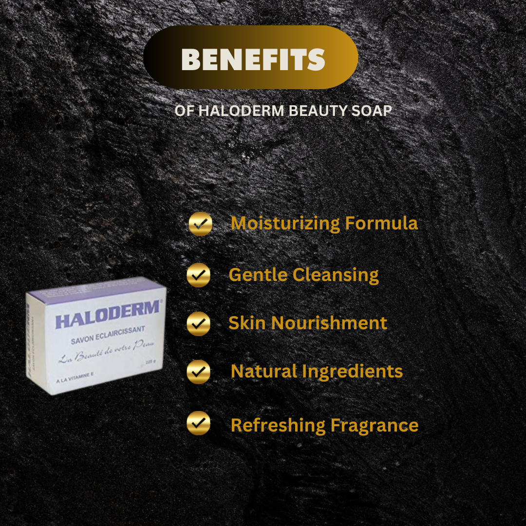 Haloderm Beauty Soap 8 oz Clearance