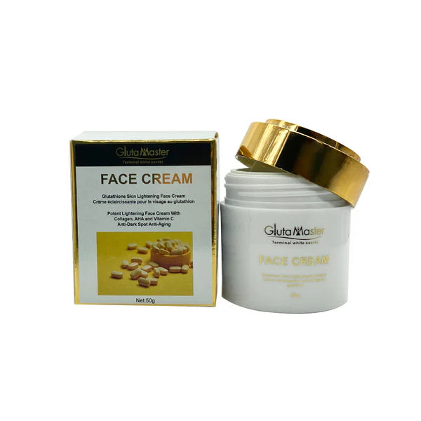 Gluta Master Terminal White Glutathione with Collagen Anti-Aging Face Cream