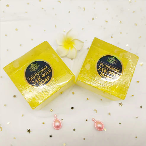 Whitening & Moisturizing Gluta 24K Gold Soap