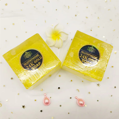 Whitening & Moisturizing Gluta 24K Gold Soap