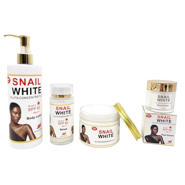 Ladies Snail Whitening and Deep Removal of Dark Spots Natural Skin Care Set