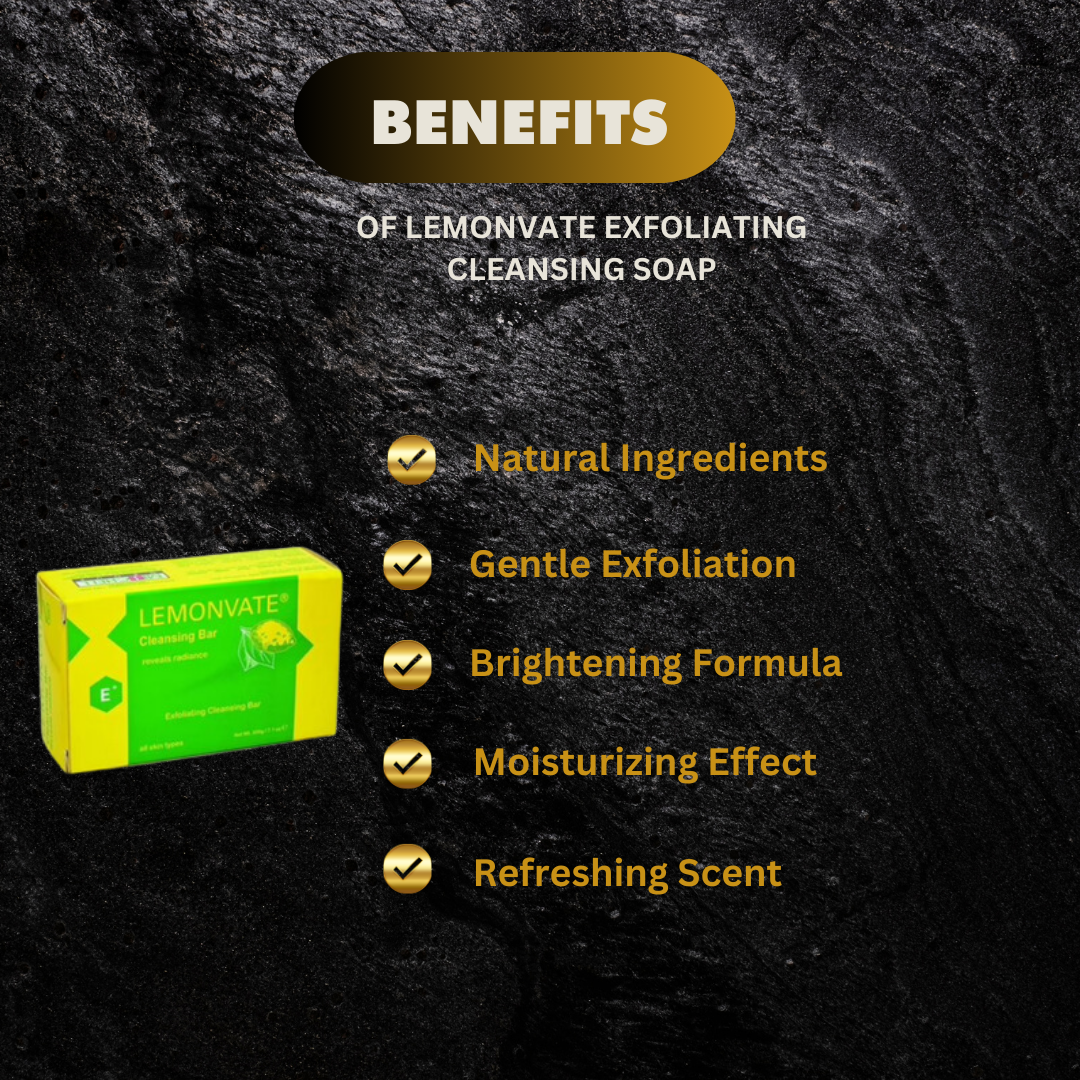 Lemonvate Exfoliating Cleansing Soap 200 g