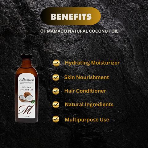 Mamado Natural Coconut Oil 150 ml