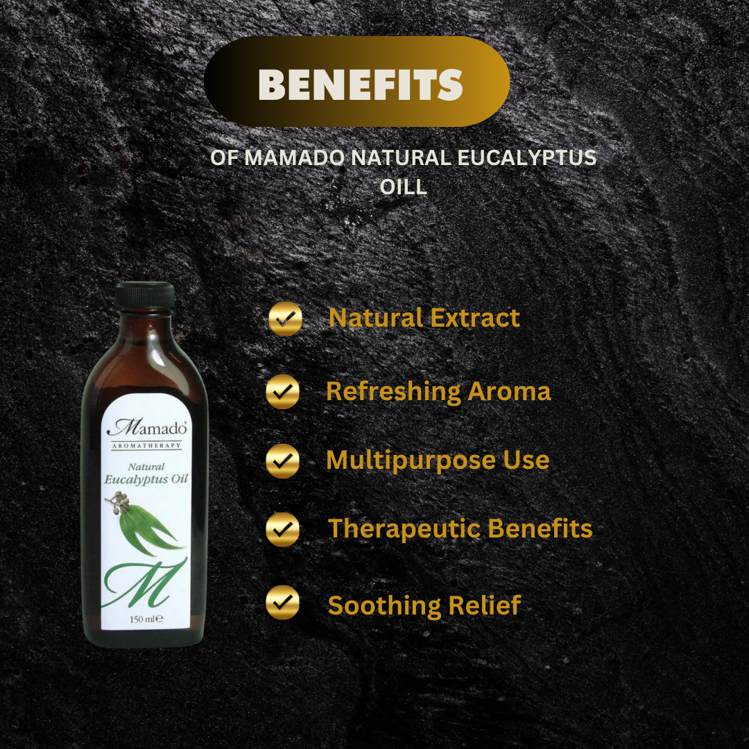 Mamado Natural Eucalyptus Oil 150ml