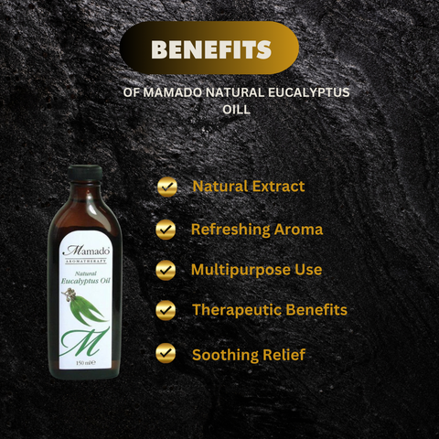 Mamado Natural Eucalyptus Oil 150ml