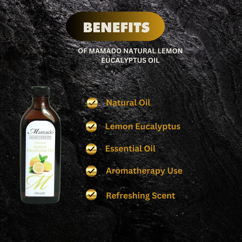 Mamado Natural Lemon Eucalyptus Oil 150ml