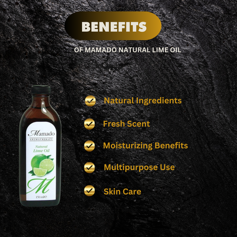 Mamado Natural Lime Oil 150ml