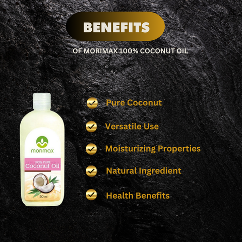 Morimax 100% Coconut Oil 150ml