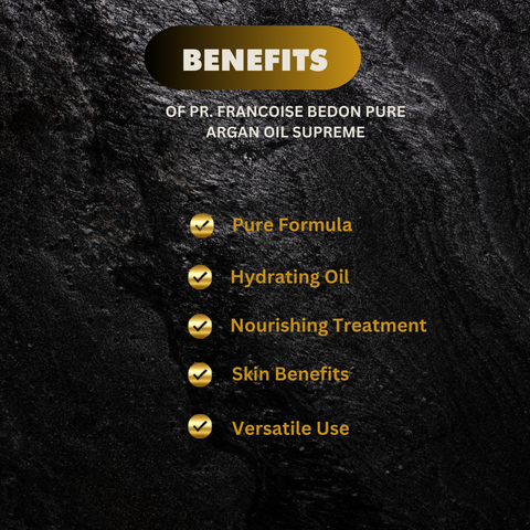 Pr. Francoise Bedon Pure Argan Oil Supreme 125ml / 4.25oz
