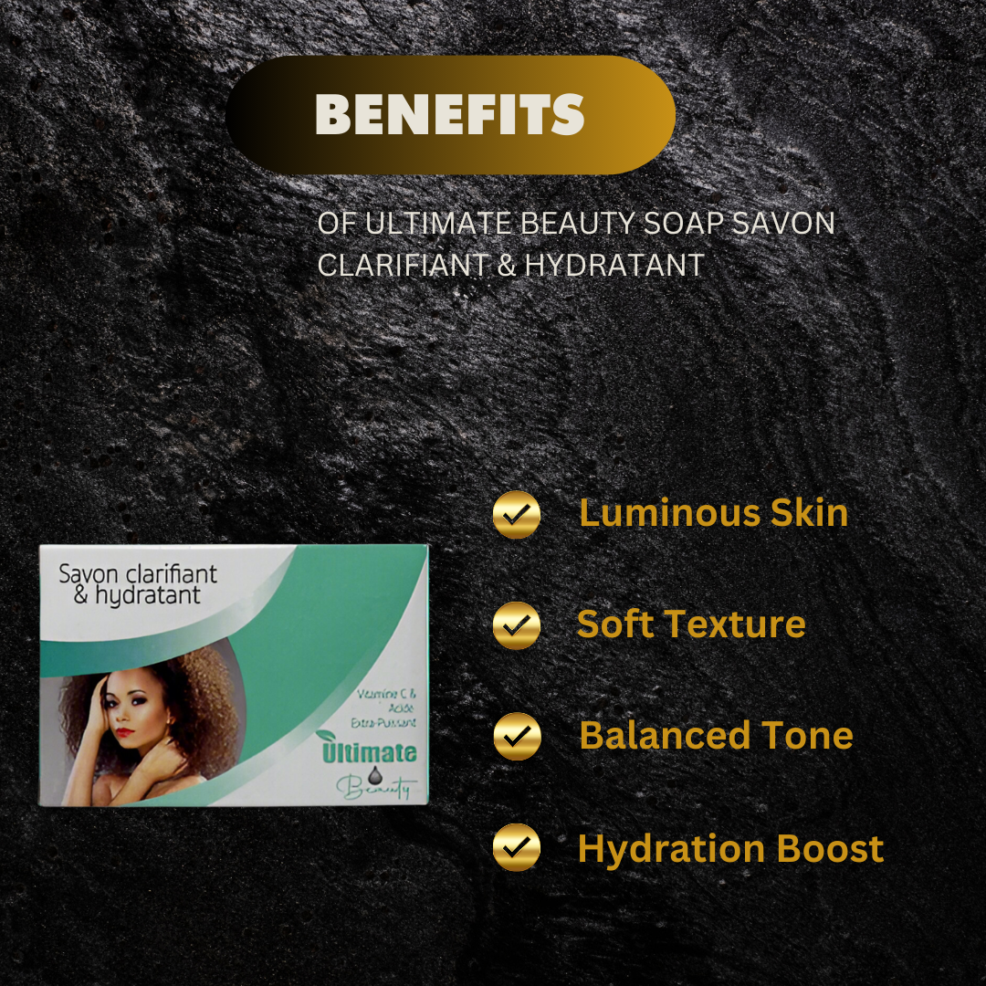 Ultimate Beauty Soap savon clarifiant & hydratant 250g / 8.45oz