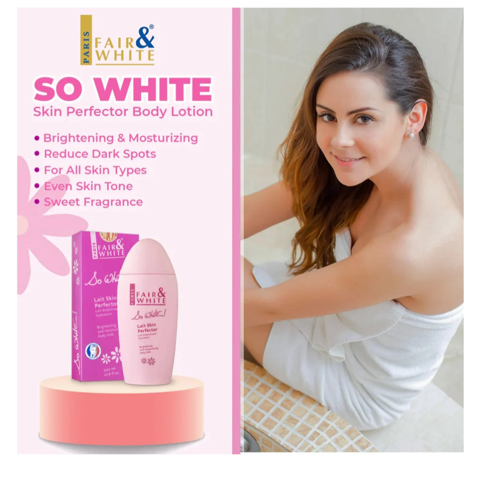 Fair & White So White Body Lotion