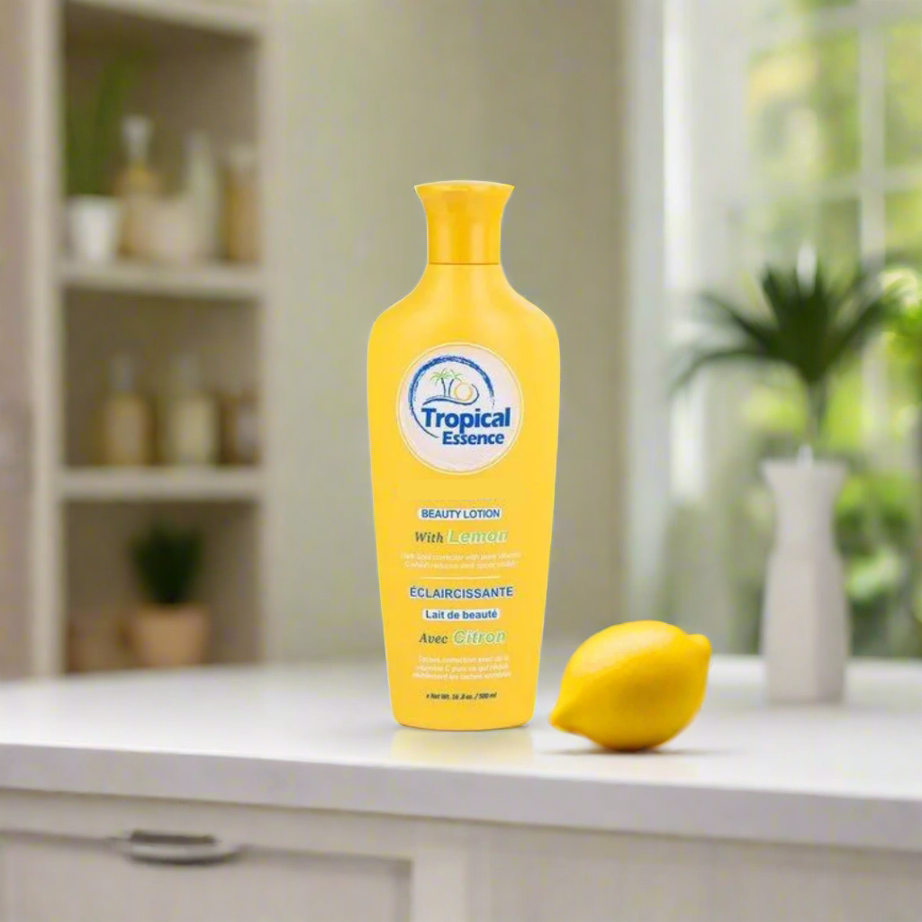 Tropical essence beauty lotion with lemon 16.8 oz