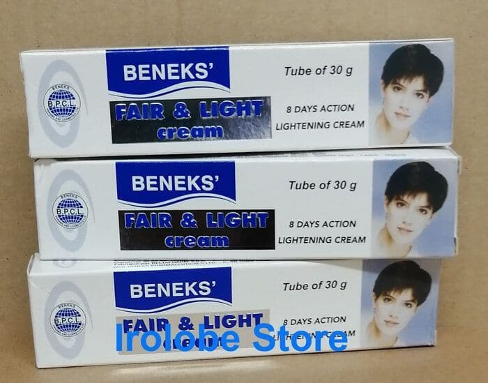 Beneks Fair & Light Cream 30g pack of 10
