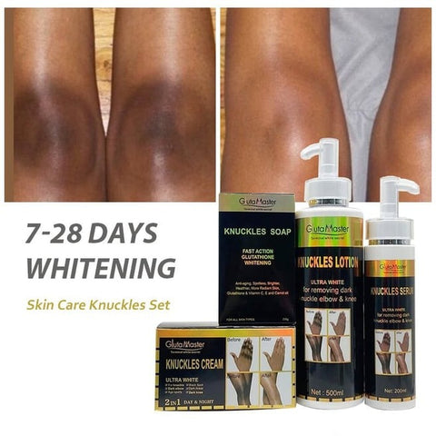 Gluta Master Terminal White Skin Care Set Ultra White By Removing Dark Spot for Knuckle &Toes Elbow & Knee