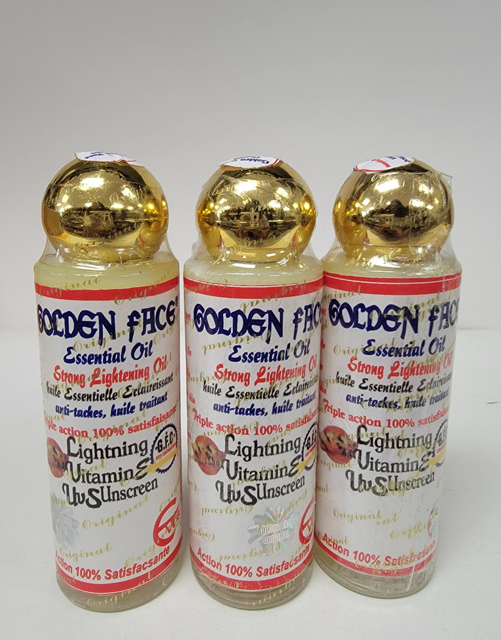 Golden face strong lightening oil
