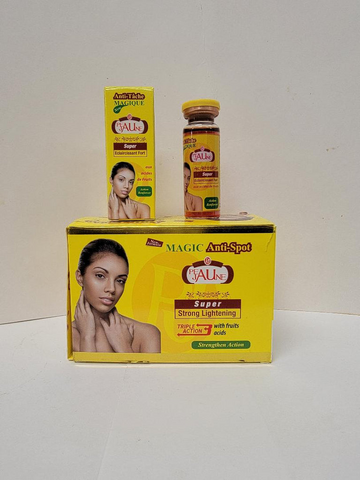 Peau Jaune Anti-Taches Magique Super Eclairscissant
