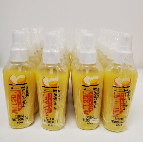 12 pic WHITE SECRET EGG YORK OIL SERUM