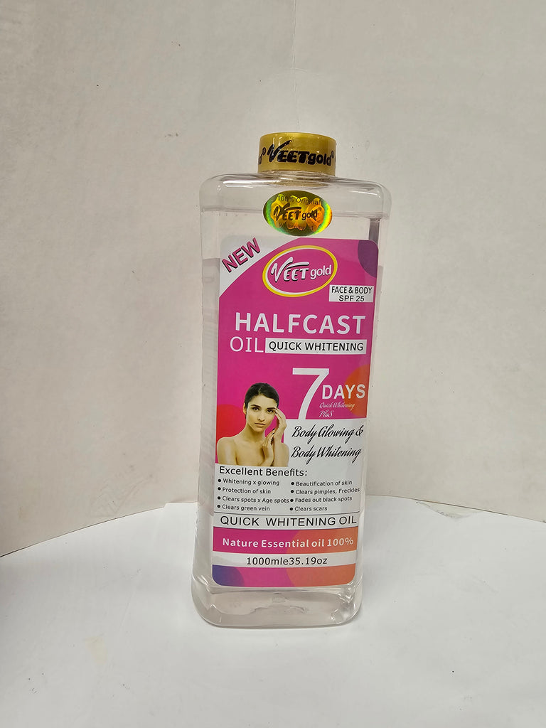 Veetgold Halfcast Oil Qick Super Whitening glowing oil