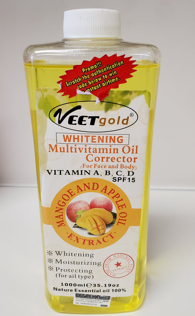 VEETgold WHITENING MULTIVITAMIN OIL CORRECTOR