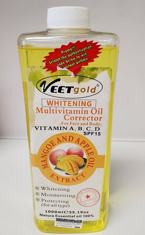 VEETgold WHITENING MULTIVITAMIN OIL CORRECTOR
