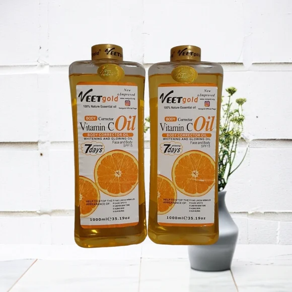 Veetgold Vitamin C Oil Glowing Oil 1000ml