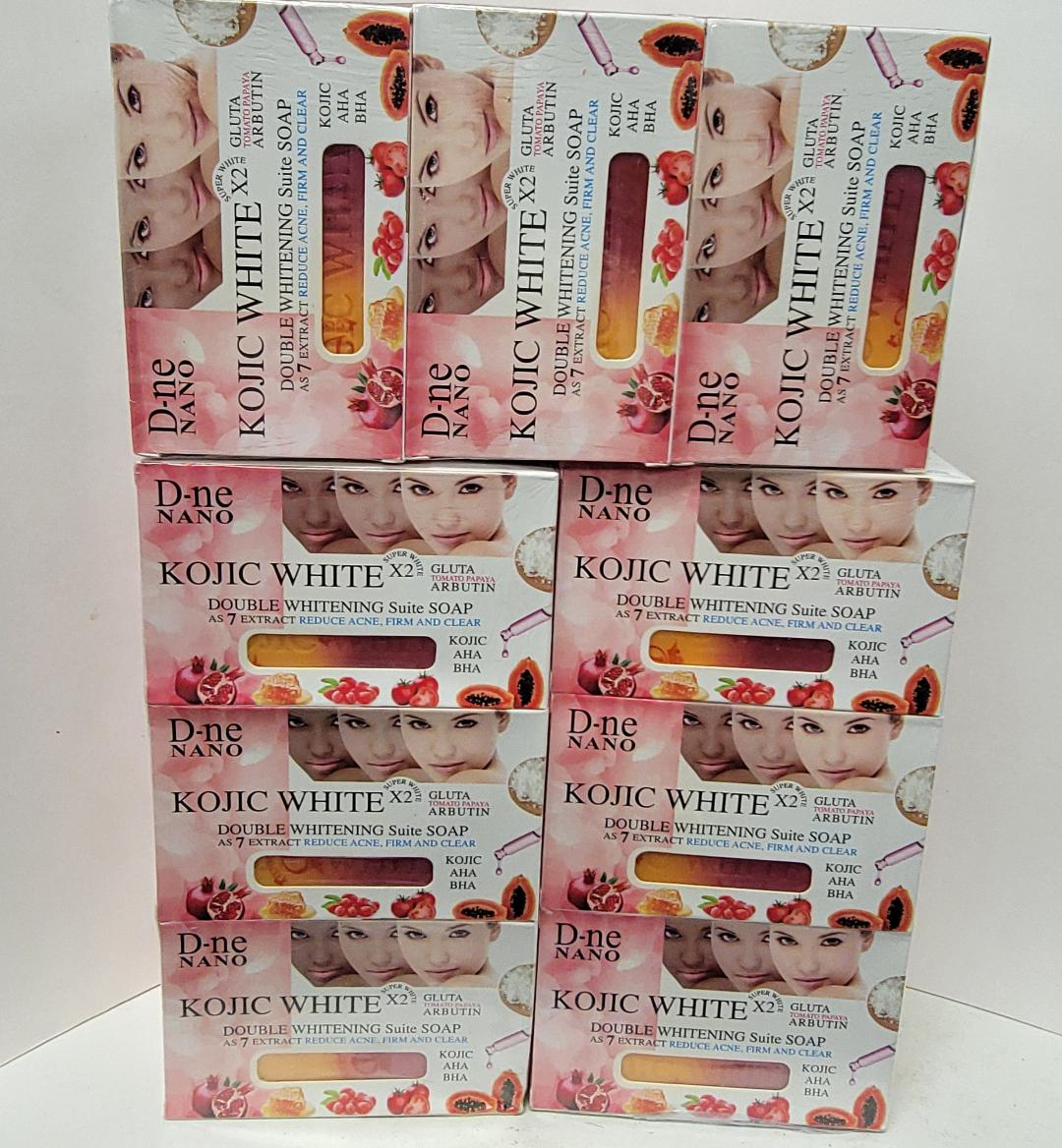 D-ne Nano Kojic White Gluta Arbutin Soap.