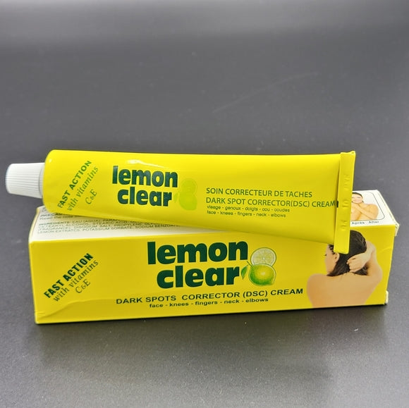 Fast Action Lemon Clear Tube Cream x1 tube