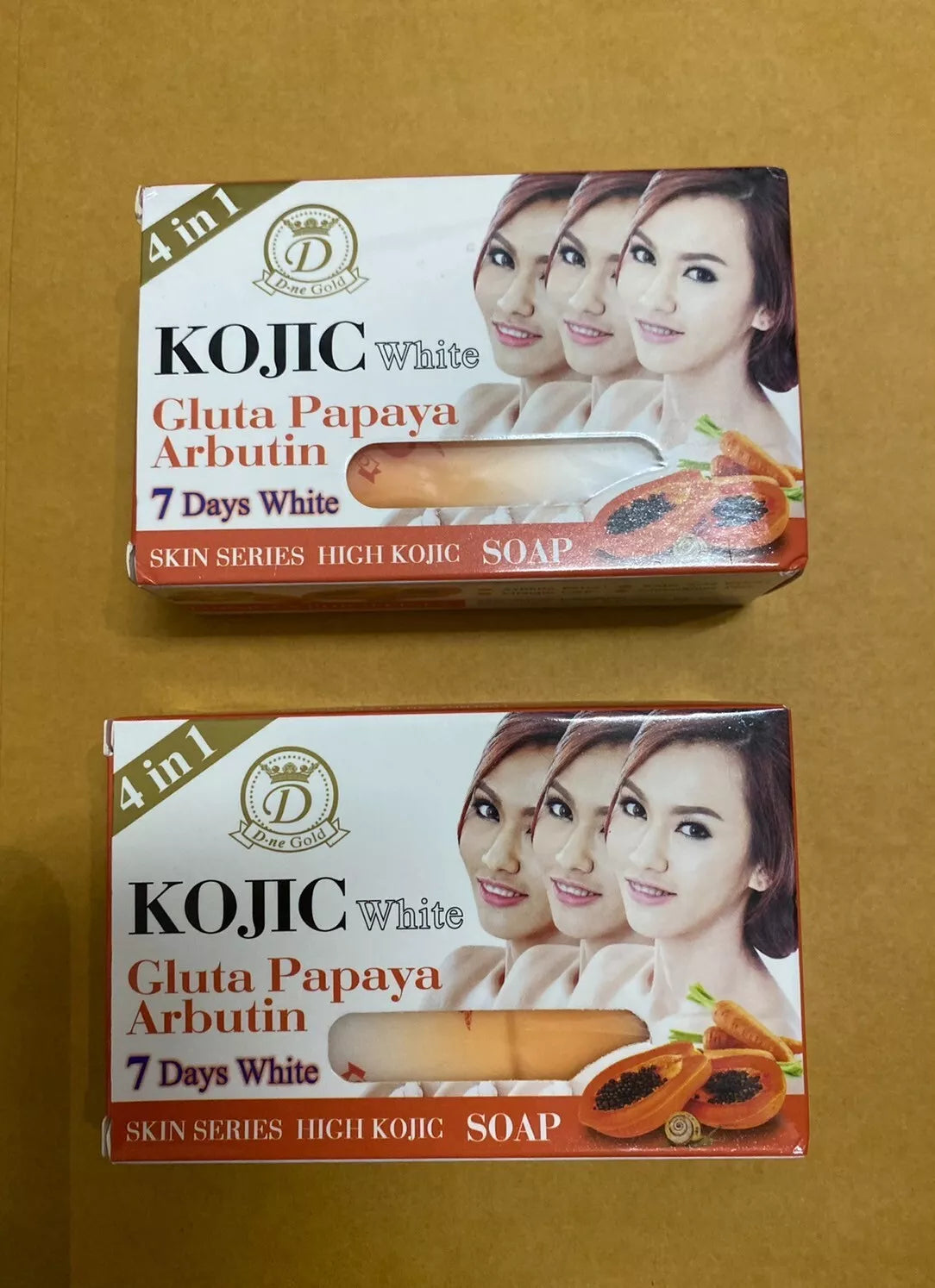 Kojic White Gluta papya Arbutin 7 Days Soap 160g