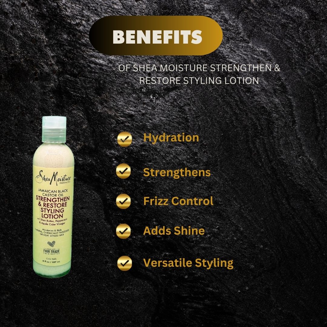 Shea Moisture Strengthen & Restore Styling Lotion 237ml